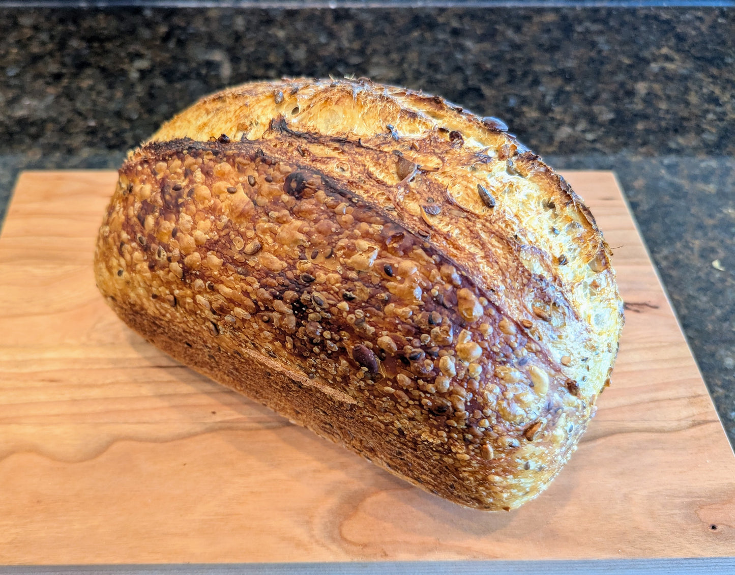 Seedy Sourdough Loaf