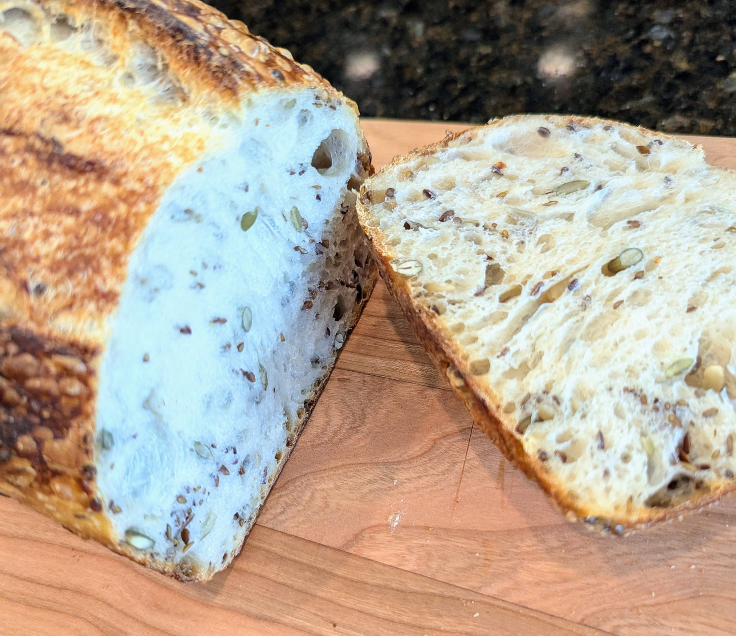 Seedy Sourdough Loaf