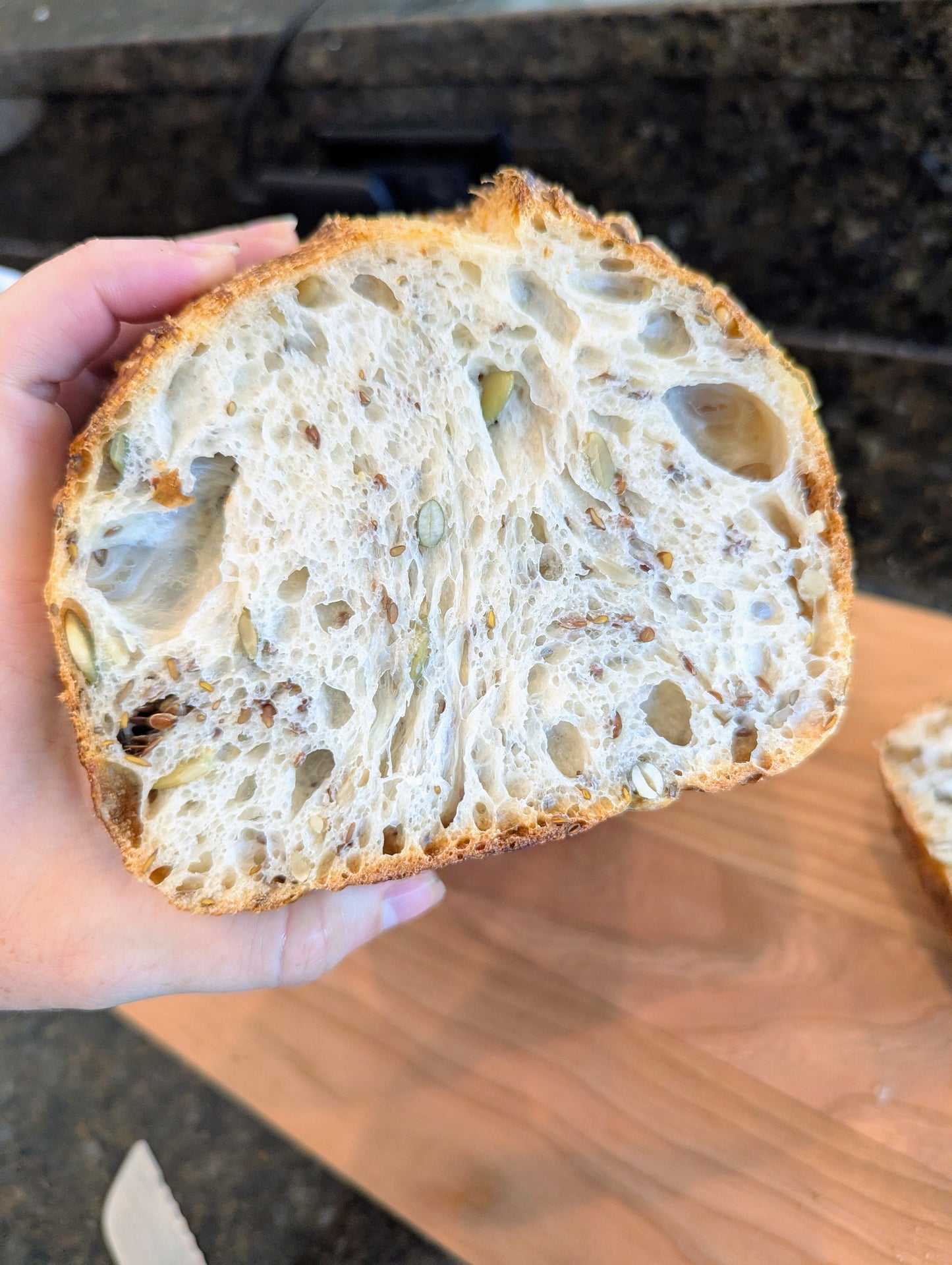 Seedy Sourdough Loaf